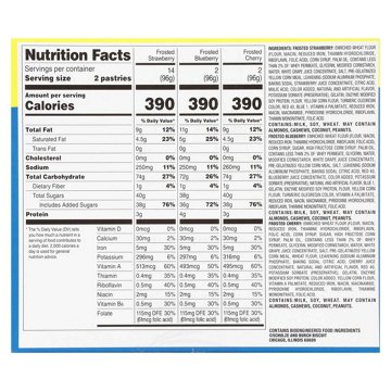 Toast'em Frosted Strawberry, Blueberry & Cherry Toaster Pastries - Family Pack, 36 ct