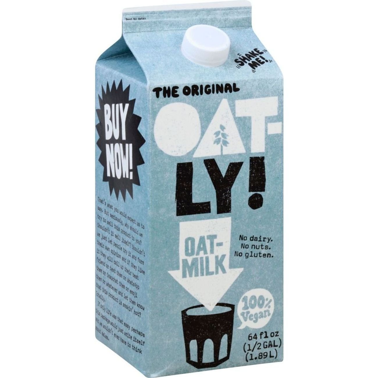 Oatly The Original Oat Milk Shop Milk At H E B 