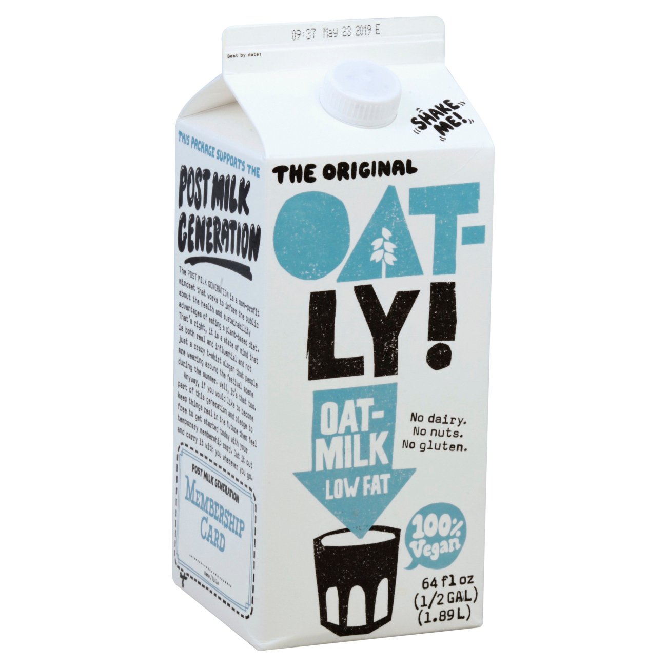 OATLY Low-Fat Oat Milk - Shop Milk at H-E-B