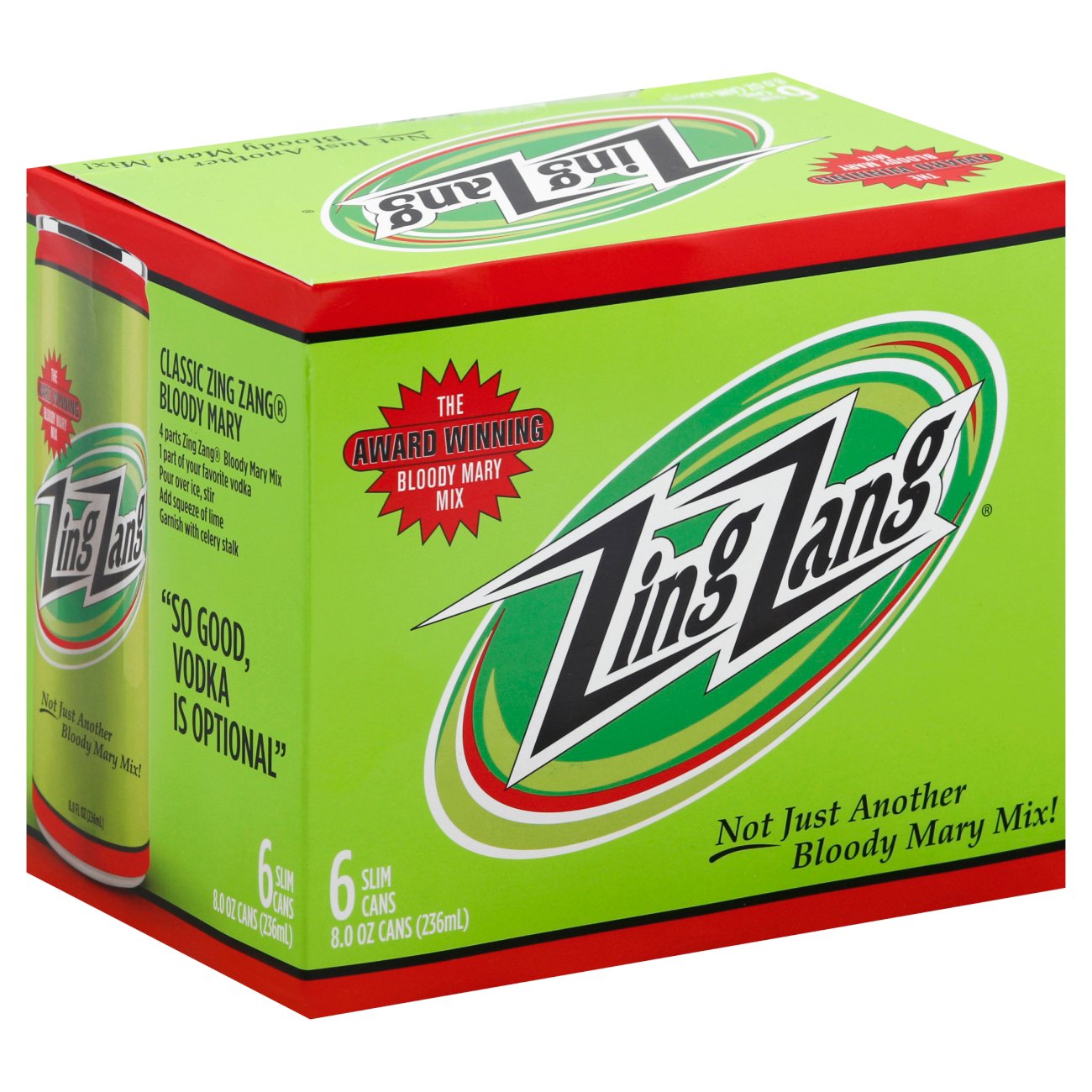Zing Zang Bloody Mary Mix 8 oz Cans Shop Cocktail mixers at HEB