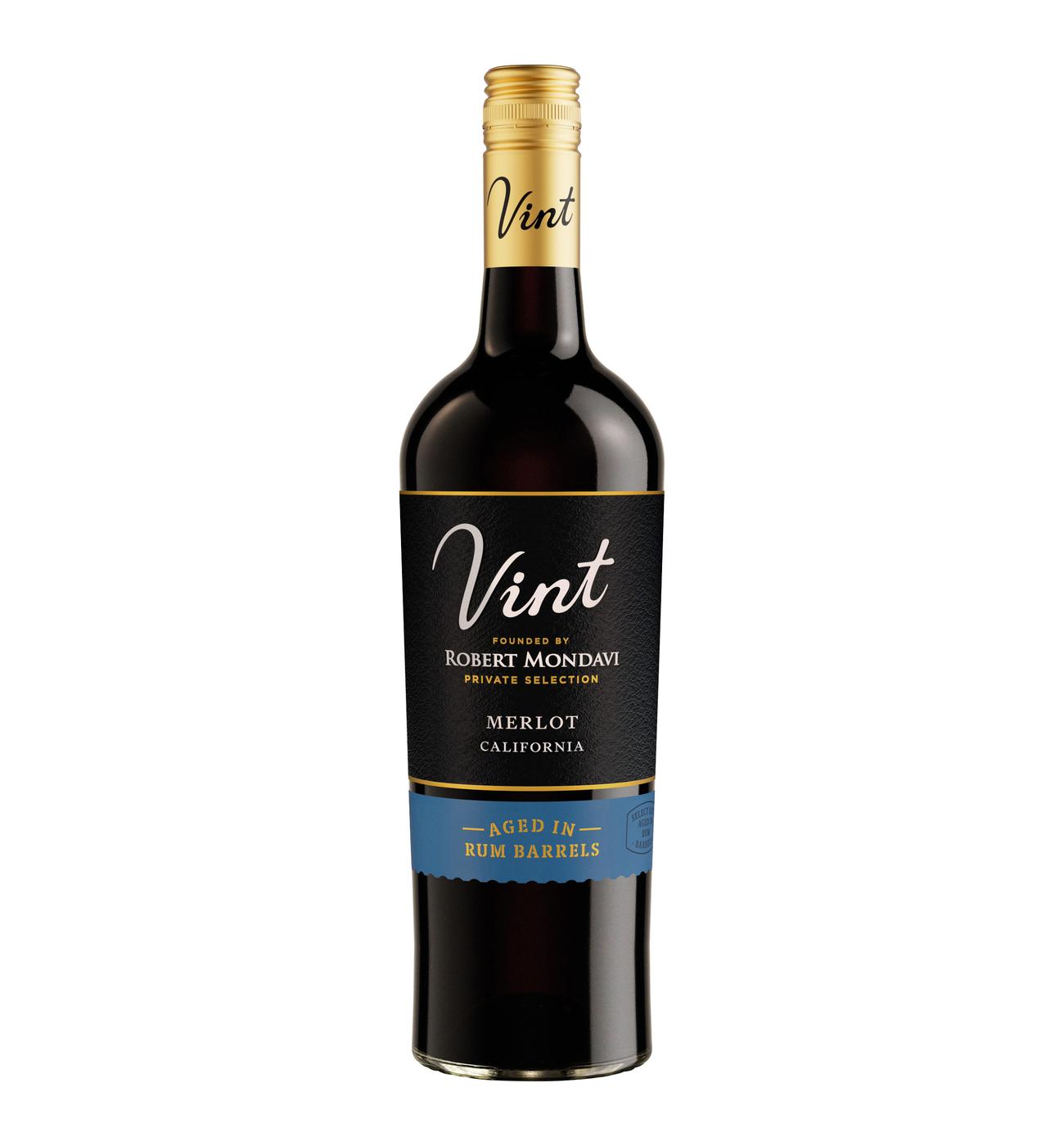 Robert Mondavi Private Selection Selection Rum Barrel Aged Merlot Red Wine 750 mL Bottle; image 1 of 3