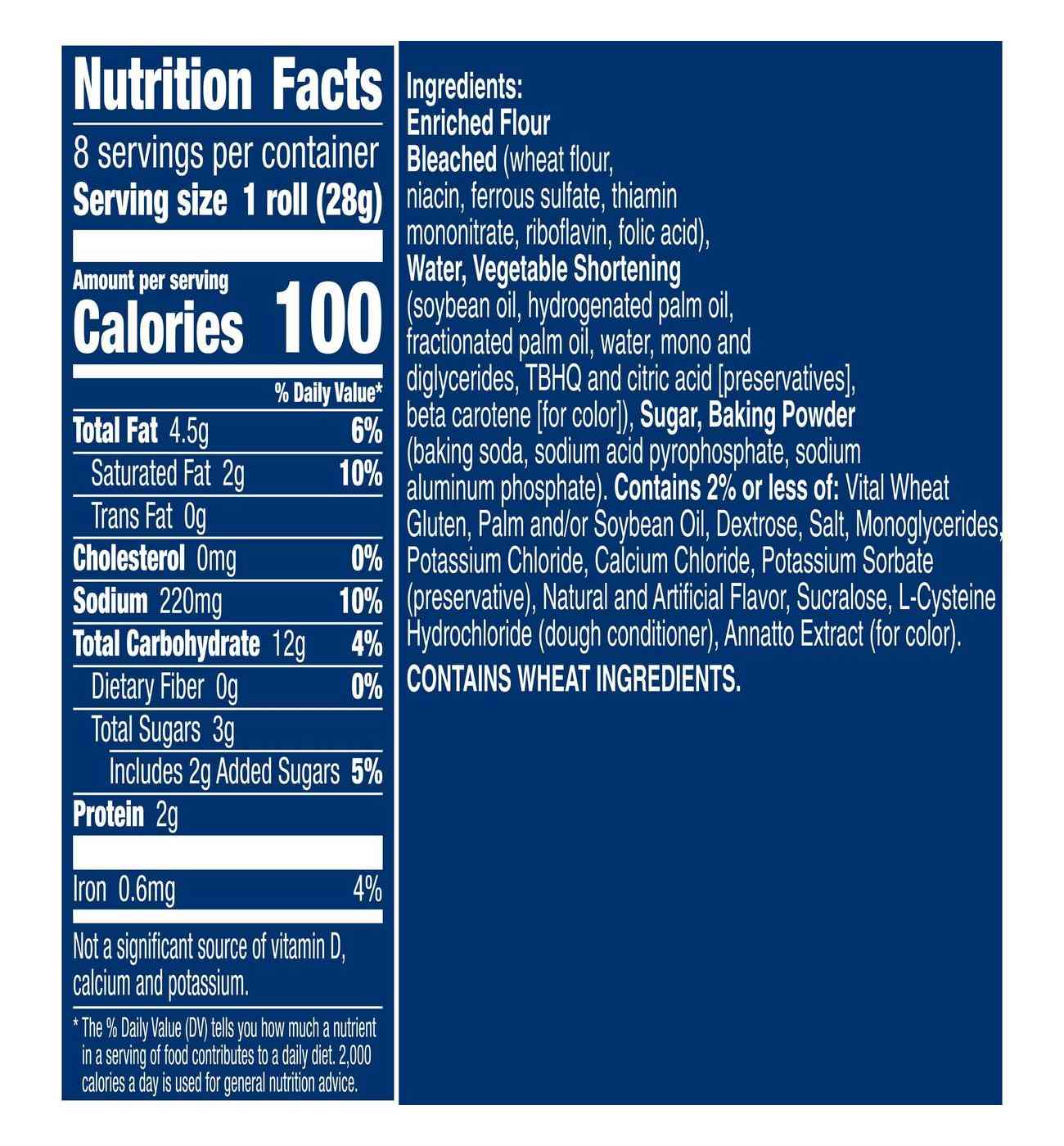 Pillsbury Sweet Hawaiian Crescent Rolls; image 4 of 5