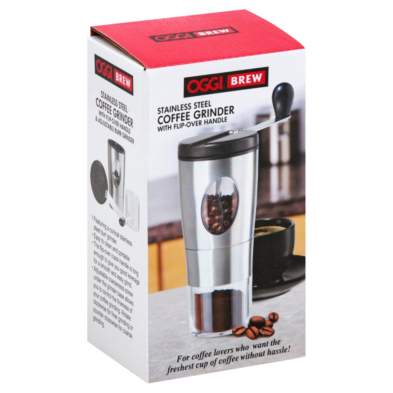 Oggi Stainless Steel Coffee Grinder Shop Appliances at HEB