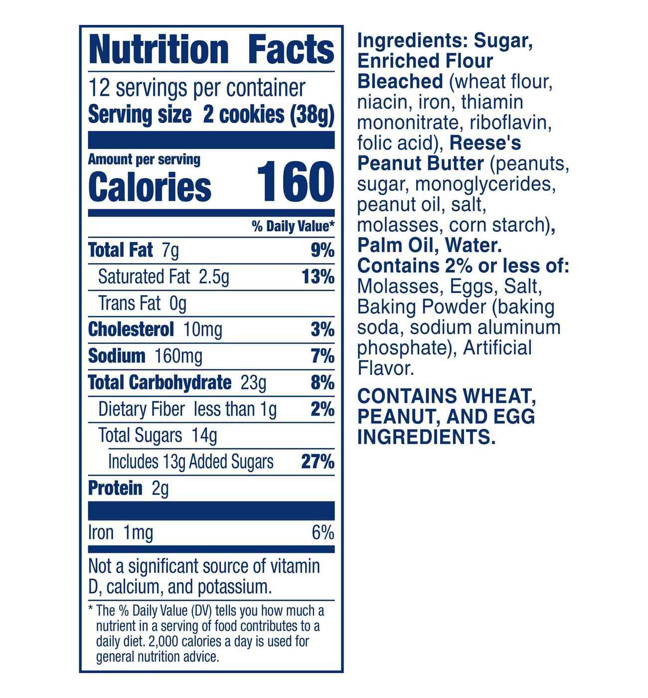 Pillsbury Ready to Bake Cookie Dough - Reese's Peanut Butter Cookie; image 4 of 5