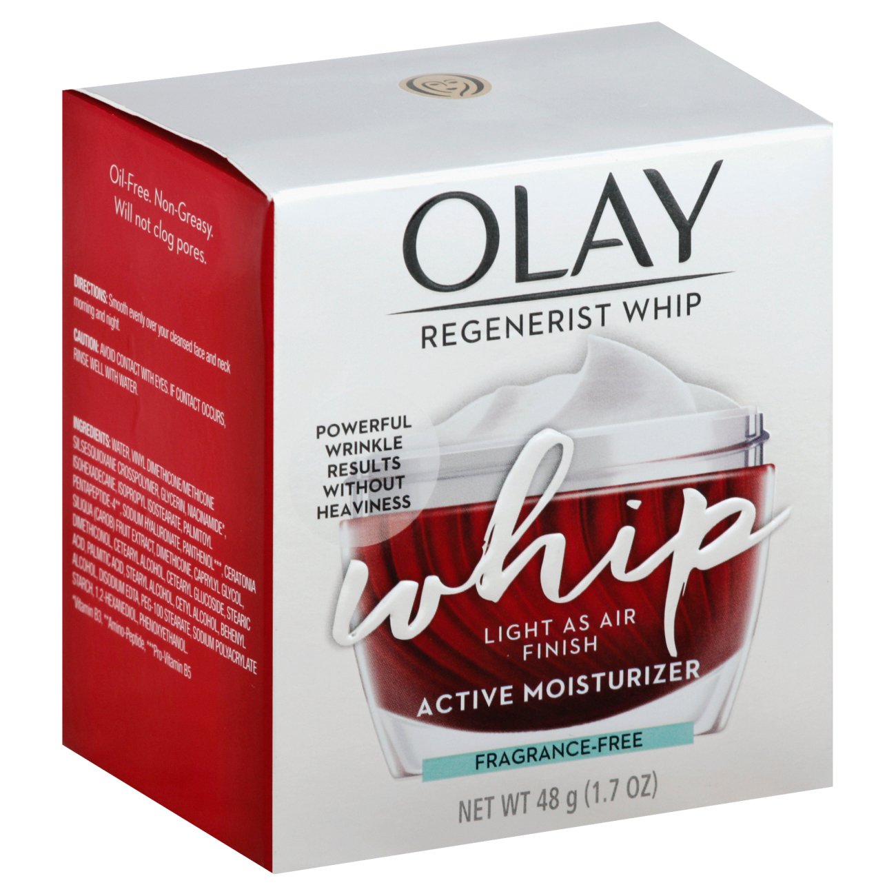 Olay Regenerist Whip Face Moisturizer FragranceFree Shop Moisturizers at HEB