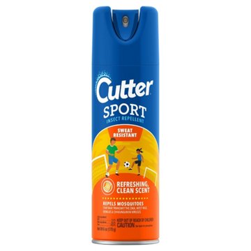Cutter Sport Insect Repellent Aerosol With 15 Percent DEET, 6 oz