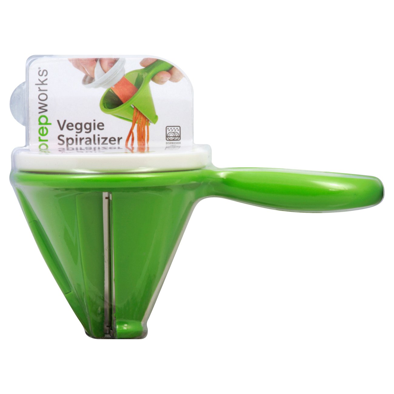 KSP Veg-Prep 'Table Top' Spiral Vegetable Slicer (White/Grey