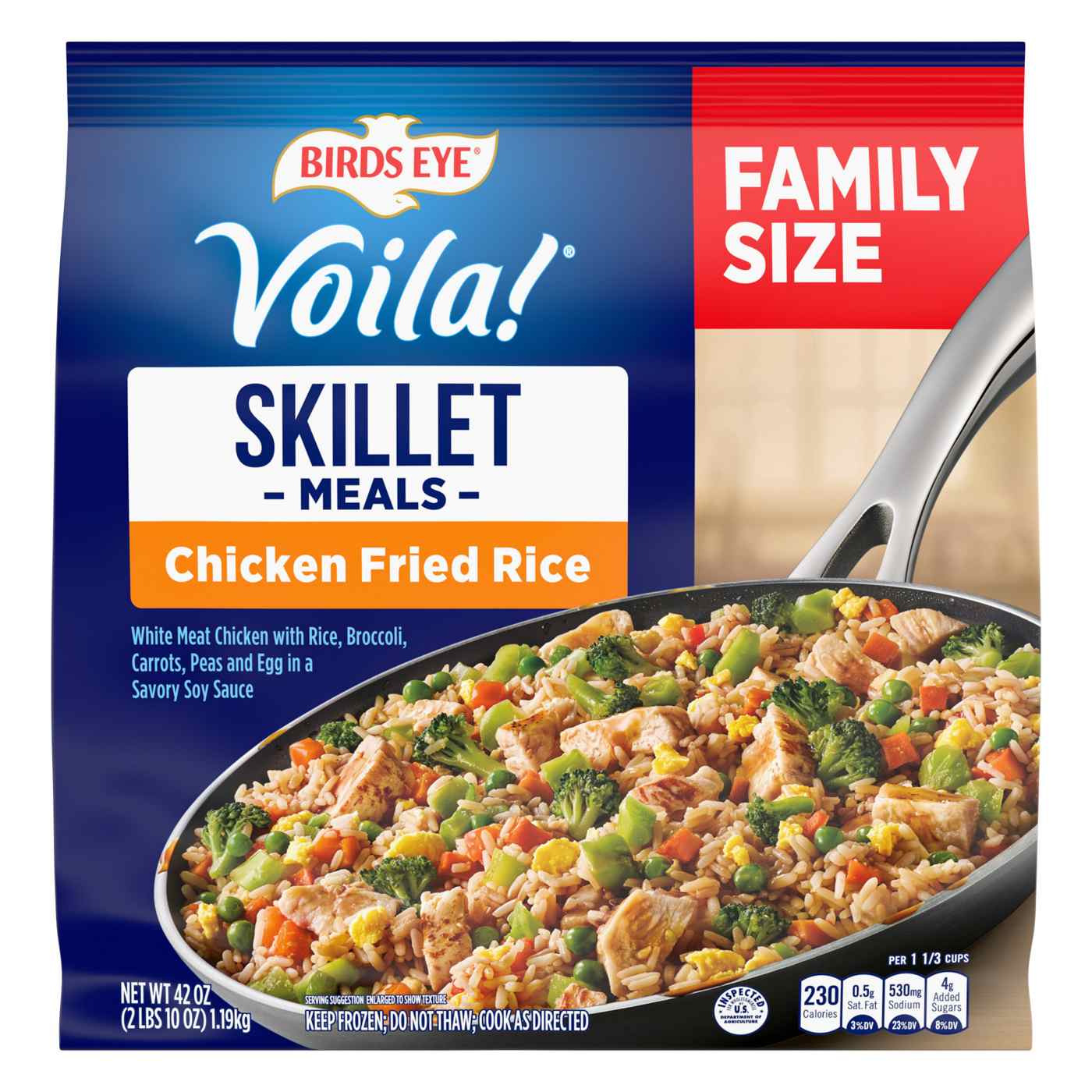 Birds Eye Voila! Frozen Chicken Fried Rice - Family-Size; image 1 of 7