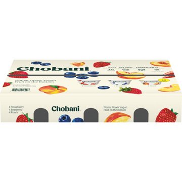 Chobani Non-Fat Fruit on the Bottom Greek Yogurt Variety Pack