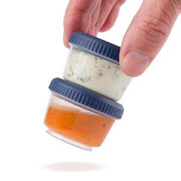 Progressive SnapLock Dressing To Go Containers, 4 pk