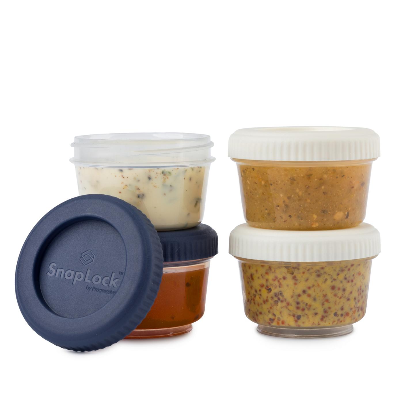 Progressive SnapLock Dressing To Go Containers; image 5 of 5