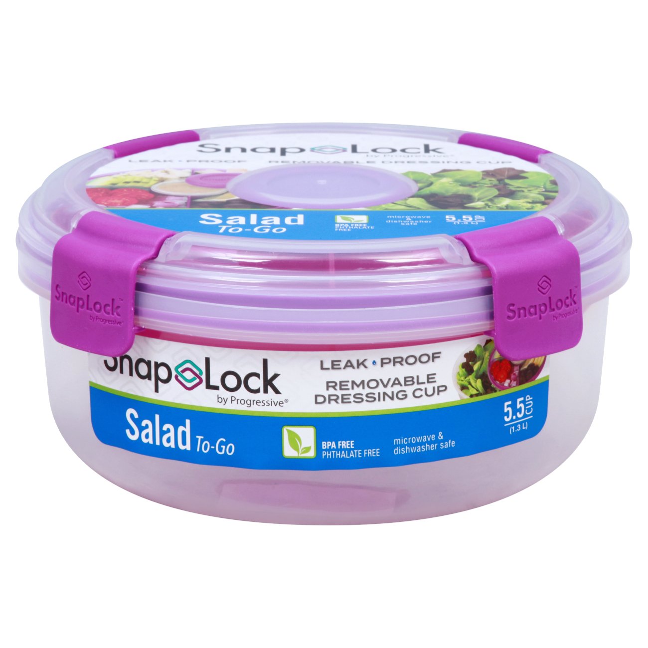 Progressive Snap Lock Container, Salad To-Go