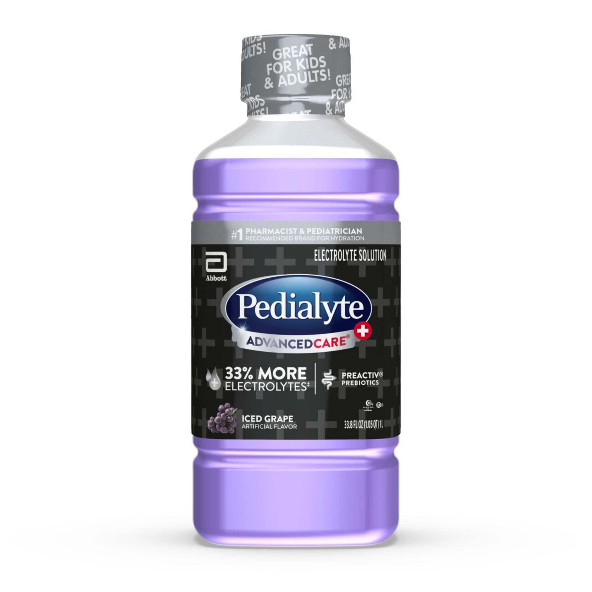 Pedialyte AdvancedCare Plus Electrolyte Solution - Iced Grape - Shop ...