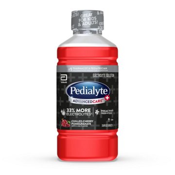 Pedialyte AdvancedCare Plus Electrolyte Solution - Chilled Cherry Pomegranate, 33.8 oz