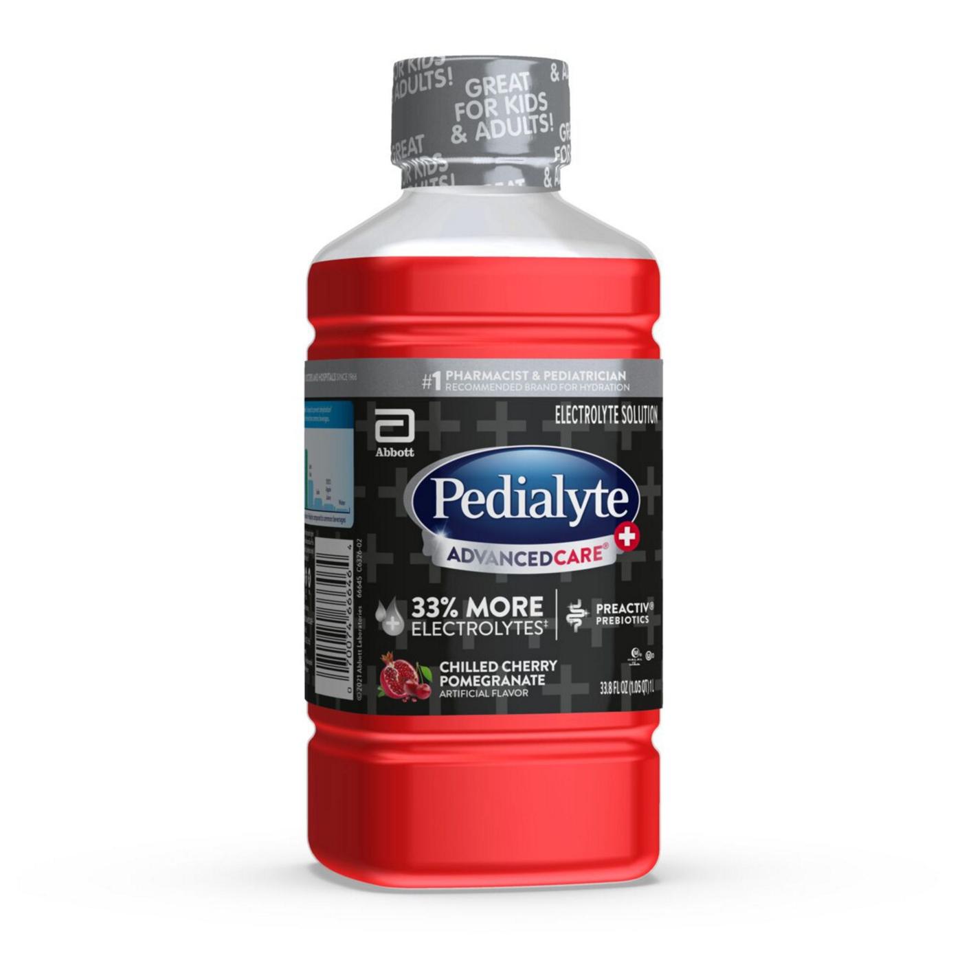 Pedialyte AdvancedCare Plus Electrolyte Solution - Chilled Cherry Pomegranate; image 6 of 7