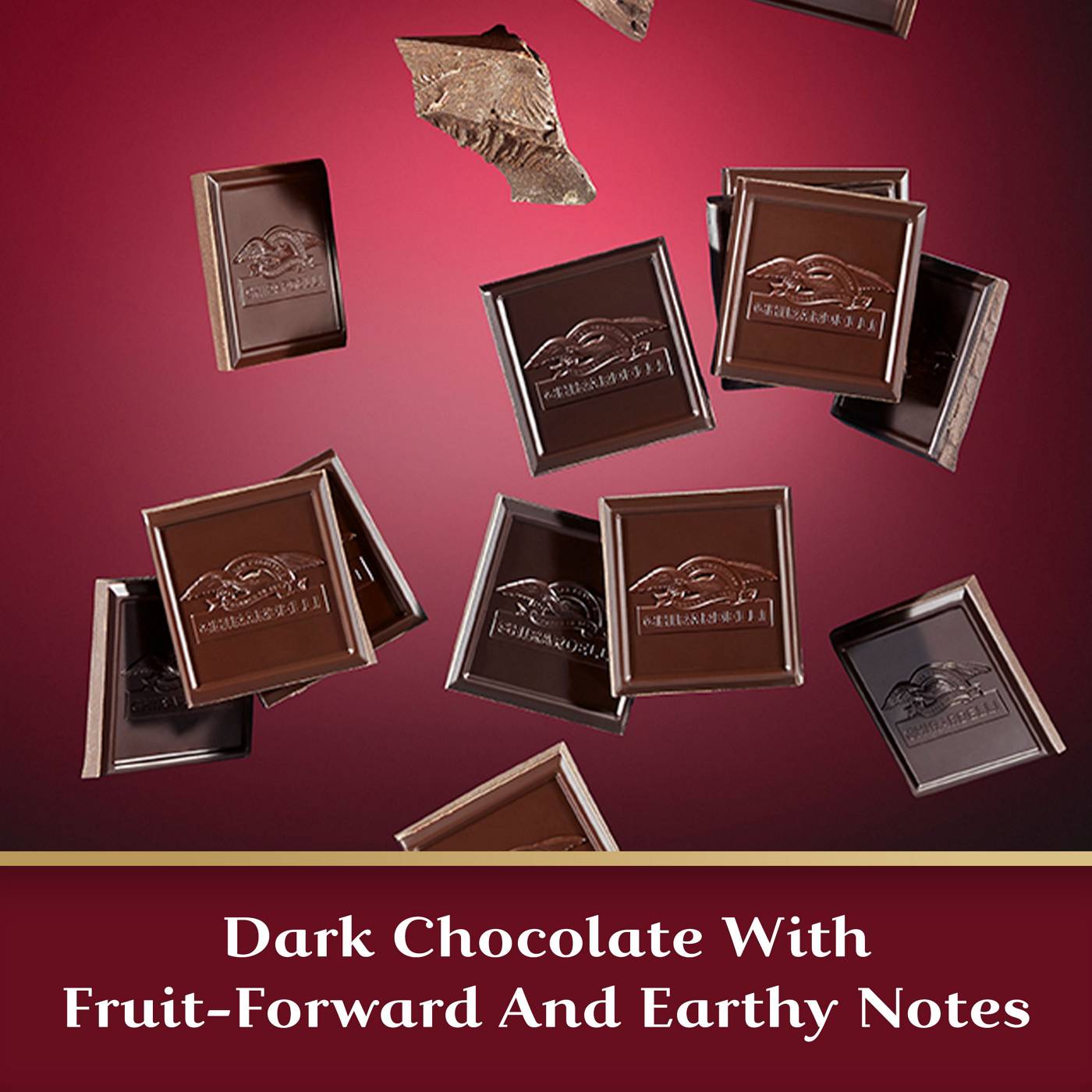 Ghirardelli Intense Dark 92% Cacao Chocolate Bar; image 3 of 3