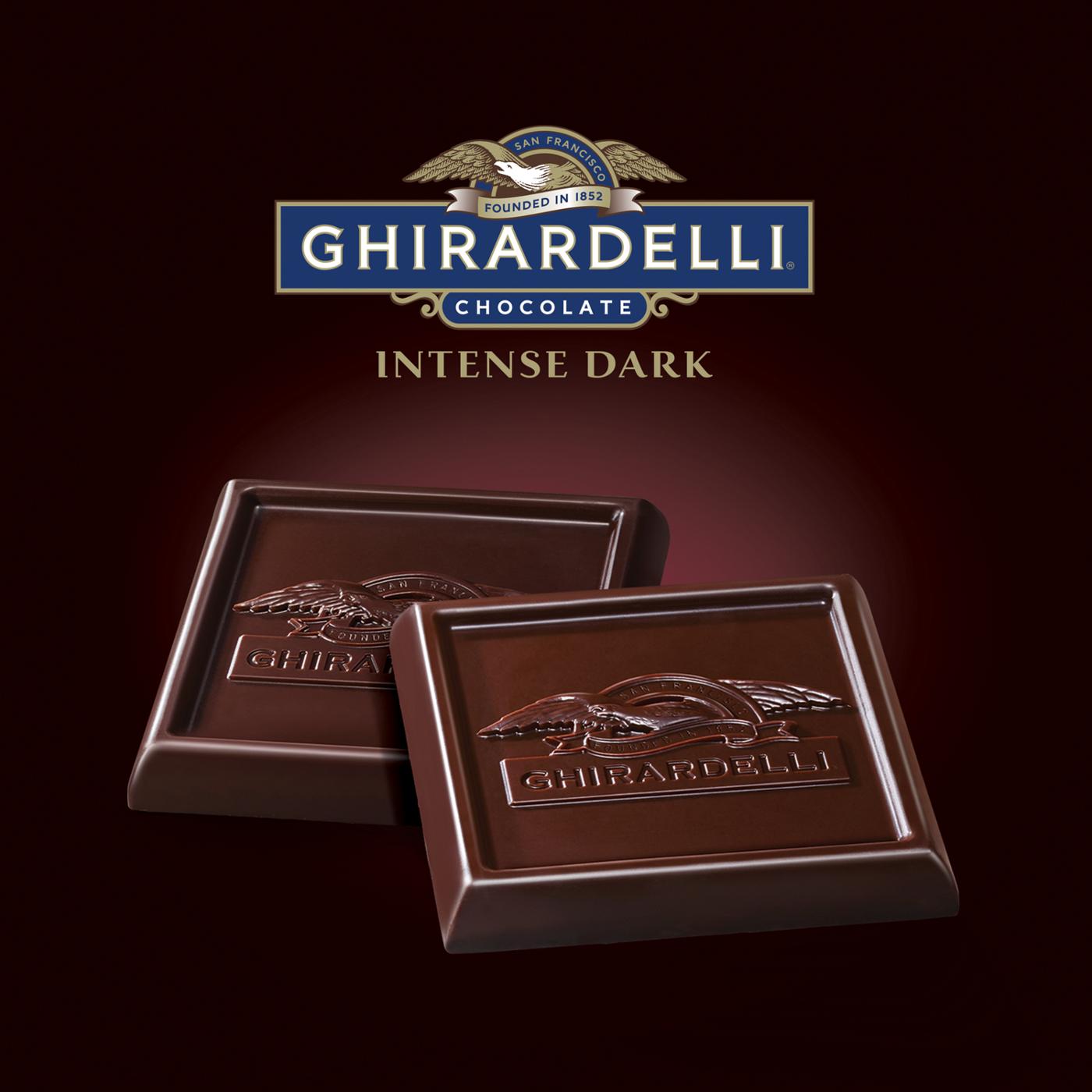 Ghirardelli Intense Dark 92% Cacao Chocolate Squares; image 3 of 4