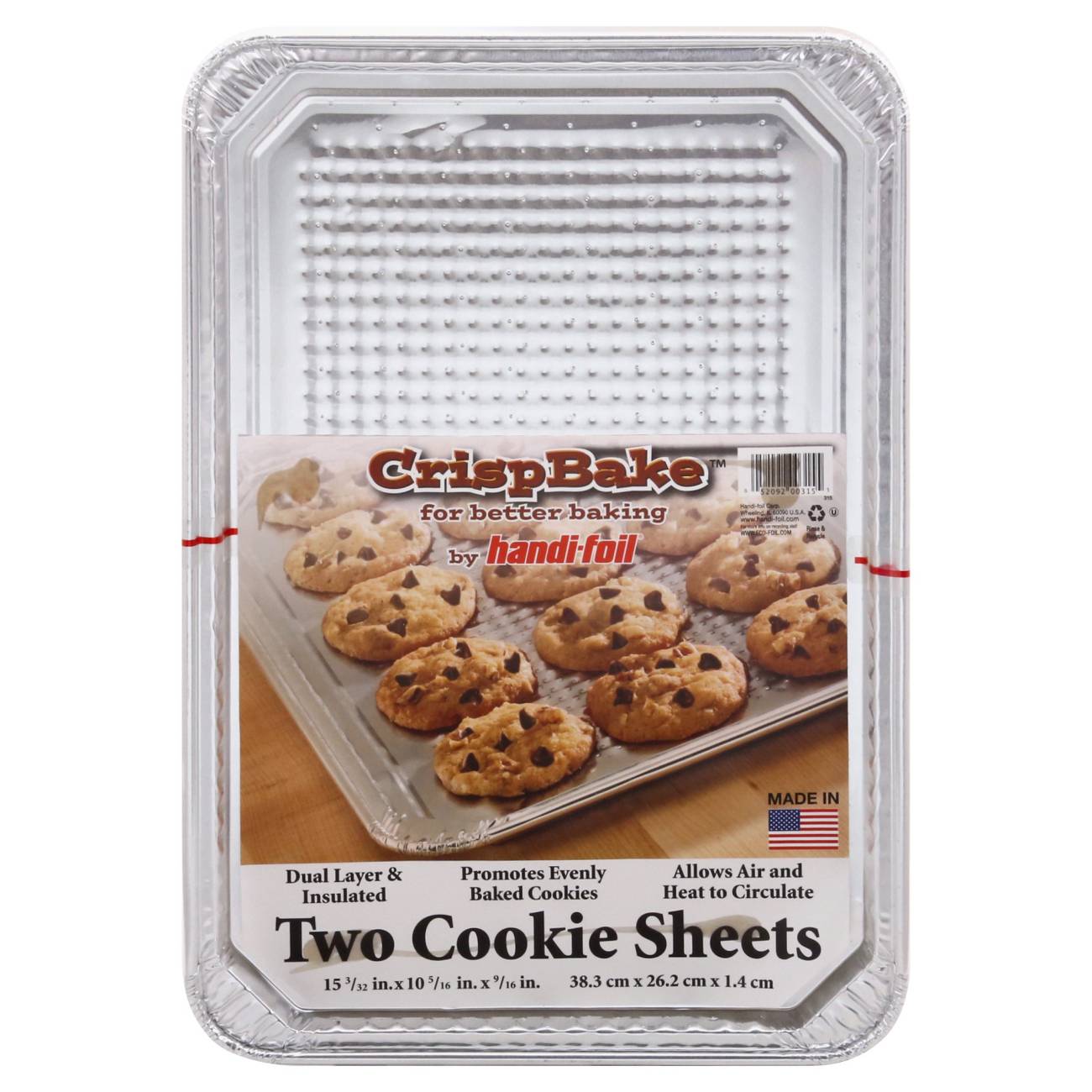 Handi-Foil CrispBake Cookie Sheets - Shop Bakeware at H-E-B