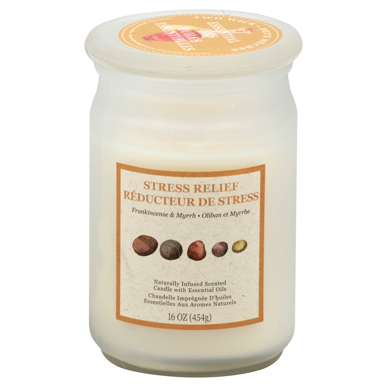 Star Candle Frankincense & Myrrh Scented Stress Relief Candle Shop