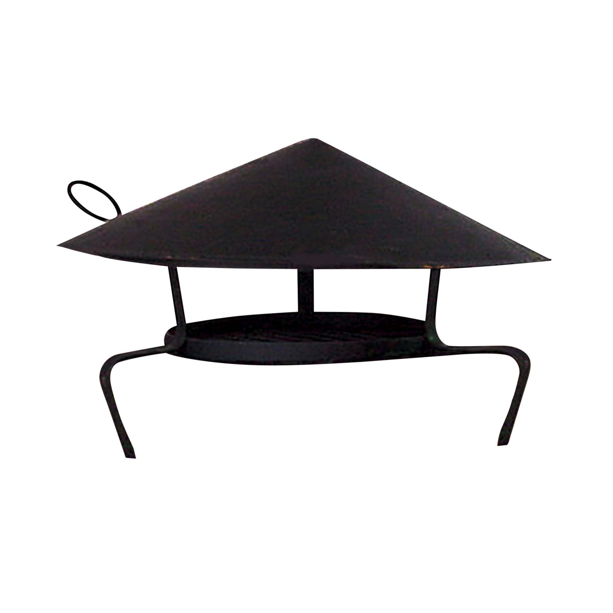 Blue Orange Pottery Chimenea Topper Shop Outdoor decor at HEB