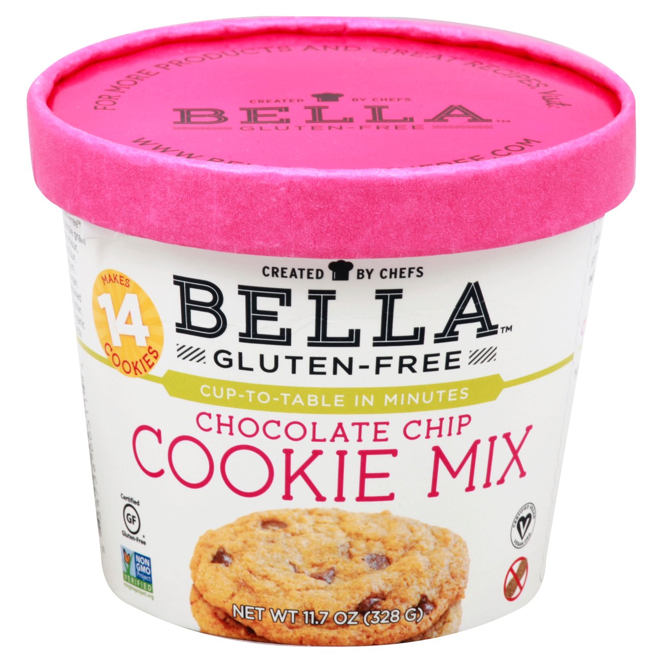 Bella GlutenFree Chocolate Chip Cookie Mix Shop Baking Mixes at HEB
