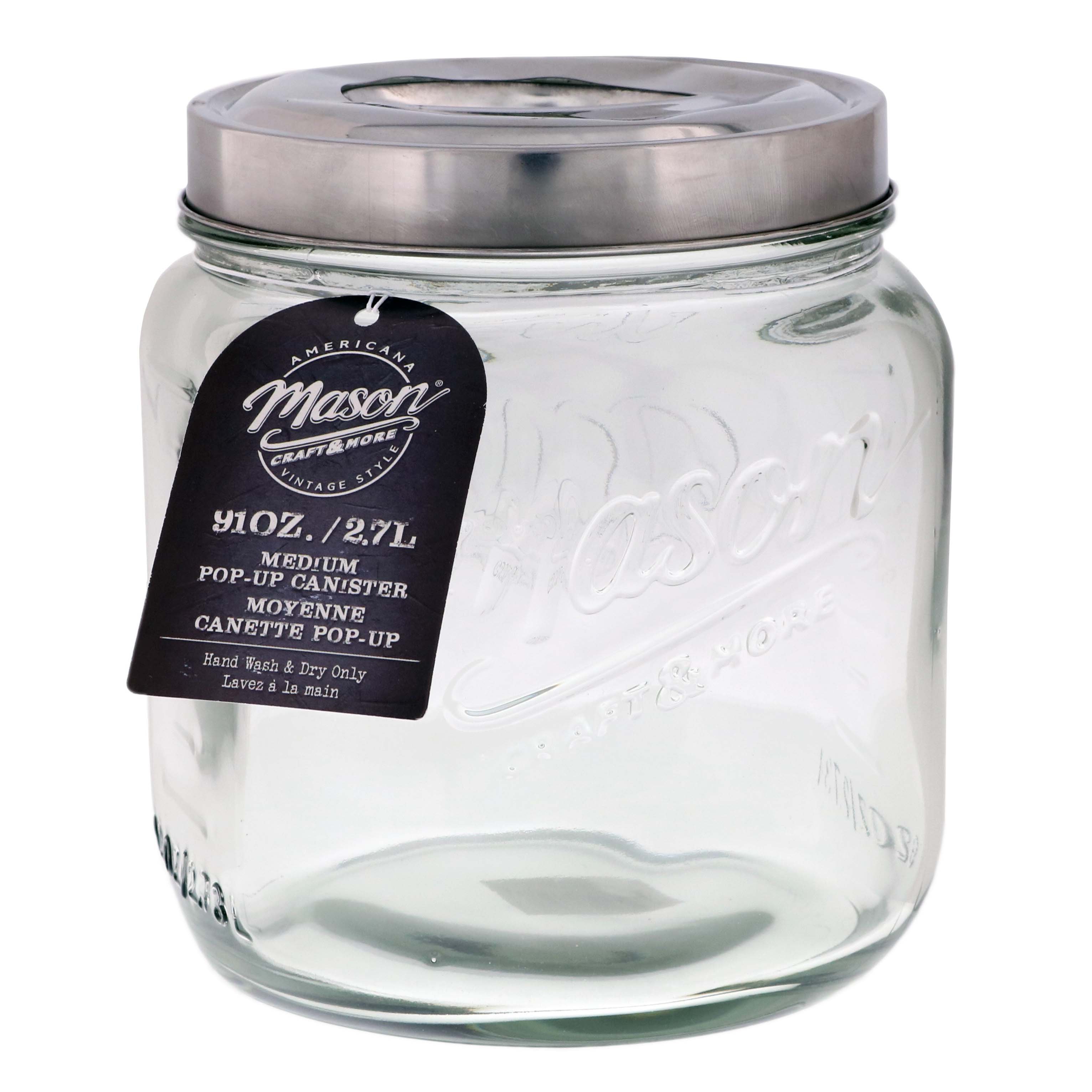 Mason Craft & More PopUp Canister Shop Food Storage at HEB