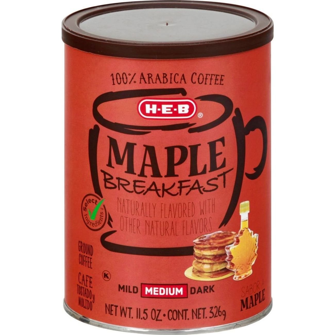 HEB Select Ingredients Maple Breakfast Medium Roast