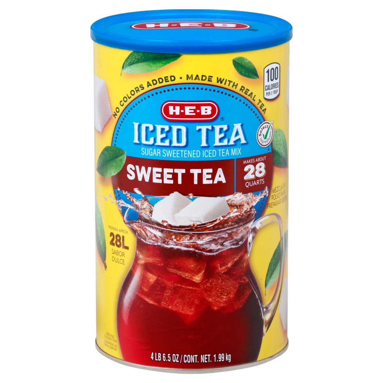HEB Sugar Sweetened Iced Tea Mix Sweet Tea Shop Tea at HEB