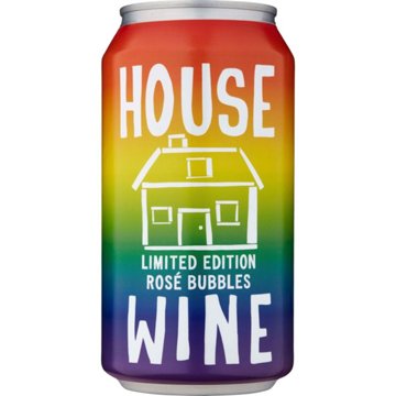 House Wine Rosé Bubbles Can, 375 ml
