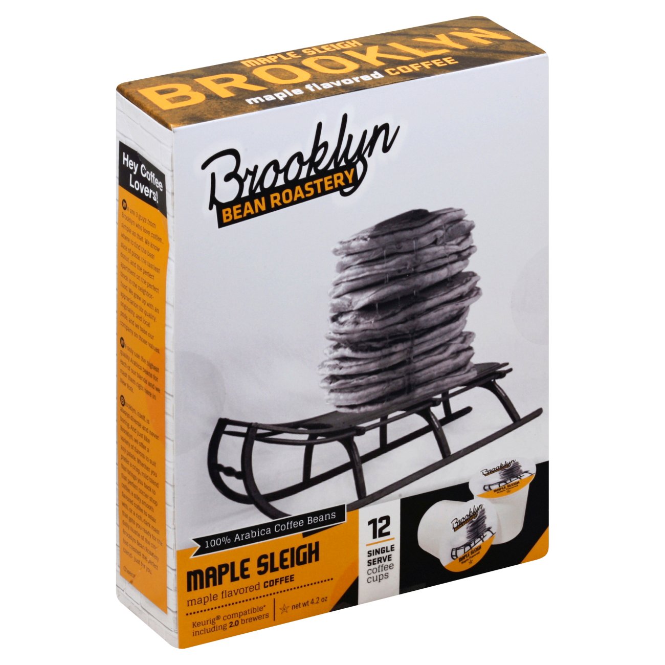 Brooklyn Bean Roastery Maple Sleigh Single Serve Coffee Cups - Shop ...
