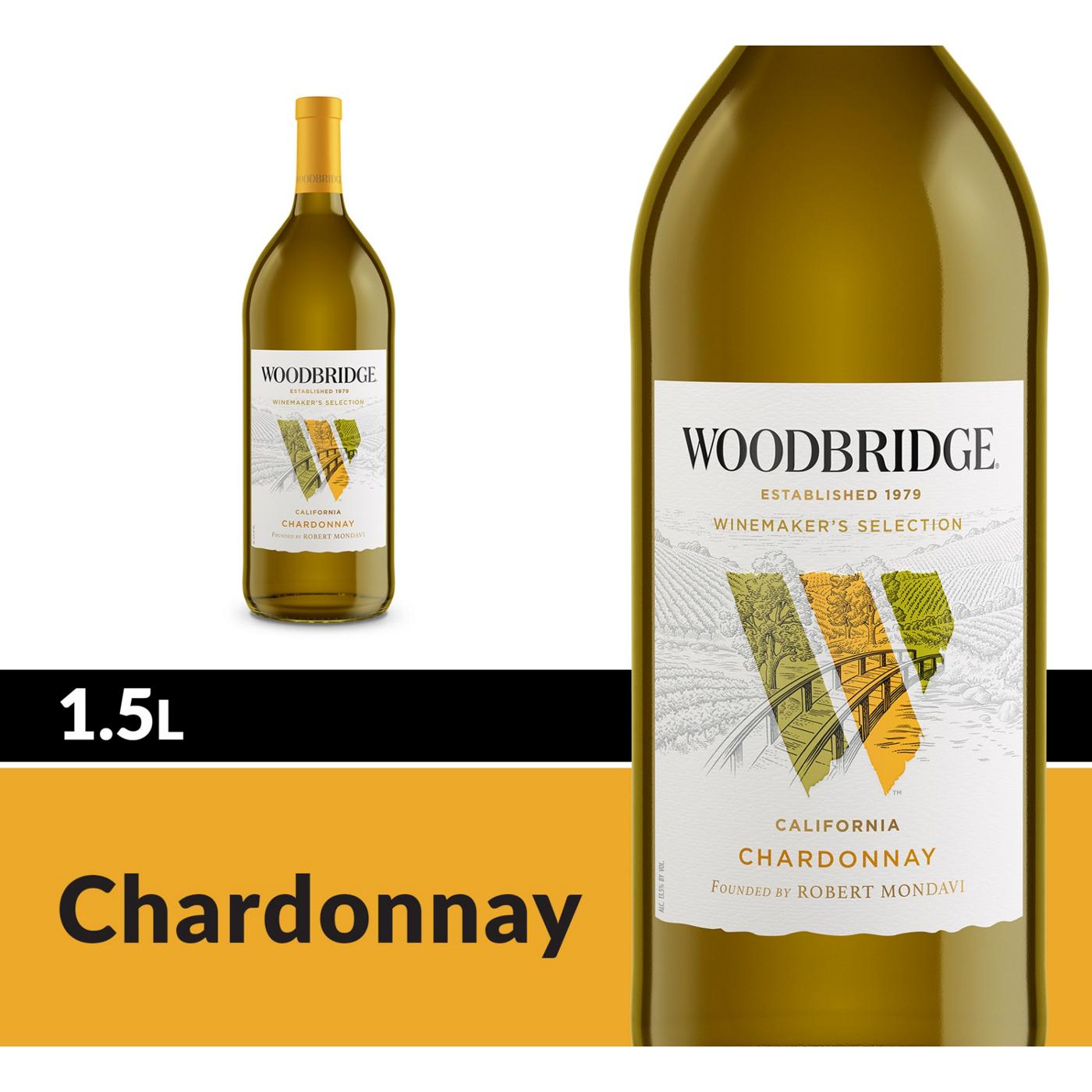 Woodbridge Chardonnay White Wine 1.5 L Bottle; image 6 of 9