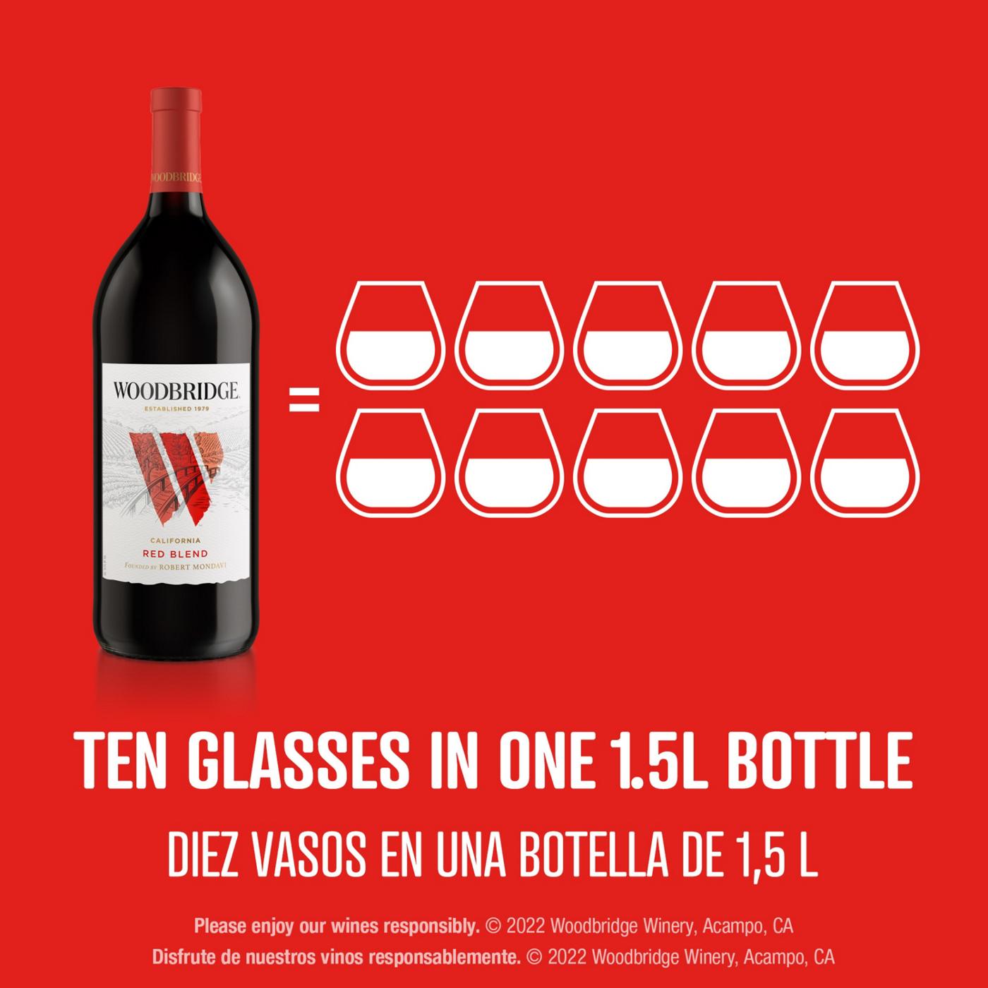 Woodbridge Red Blend Red Wine 1.5 L Bottle; image 2 of 8