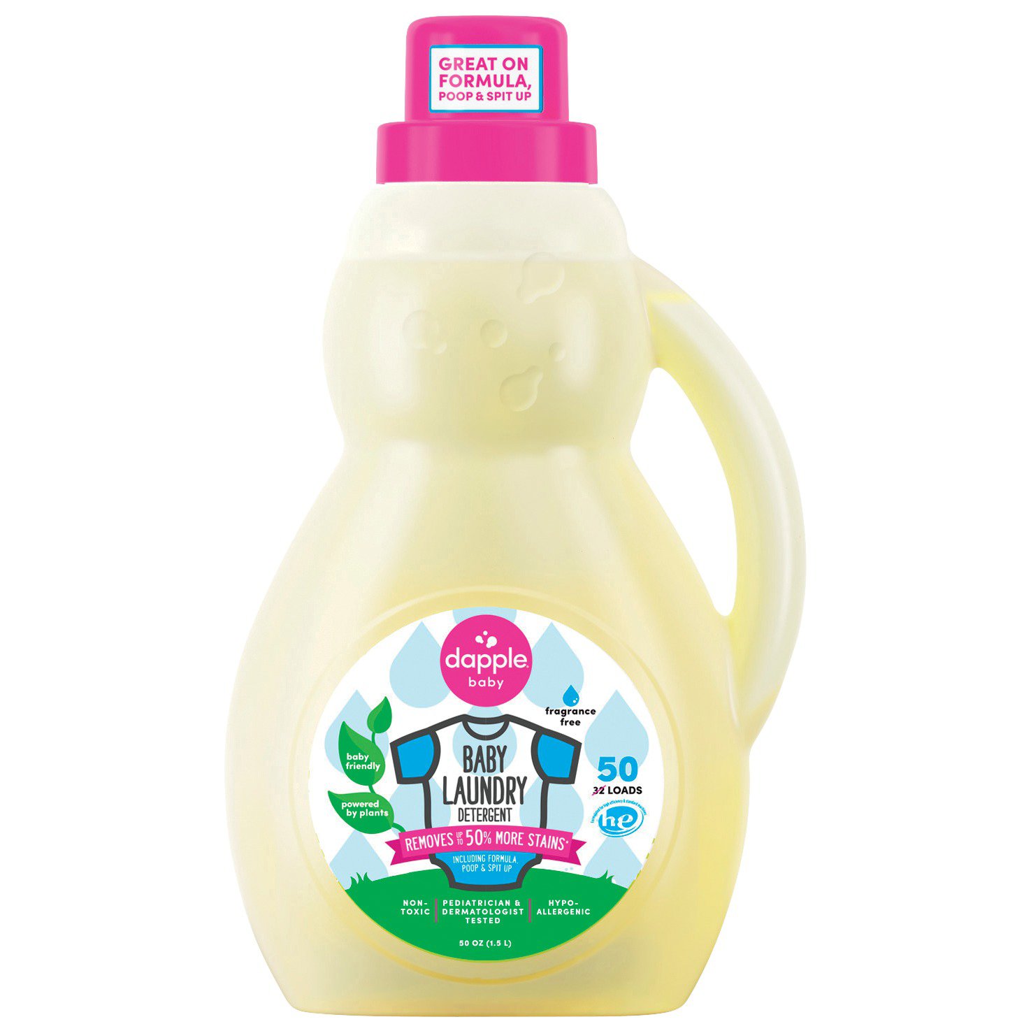 Dapple Fragrance-Free Baby Bottle & Dish Liquid Ingredients and