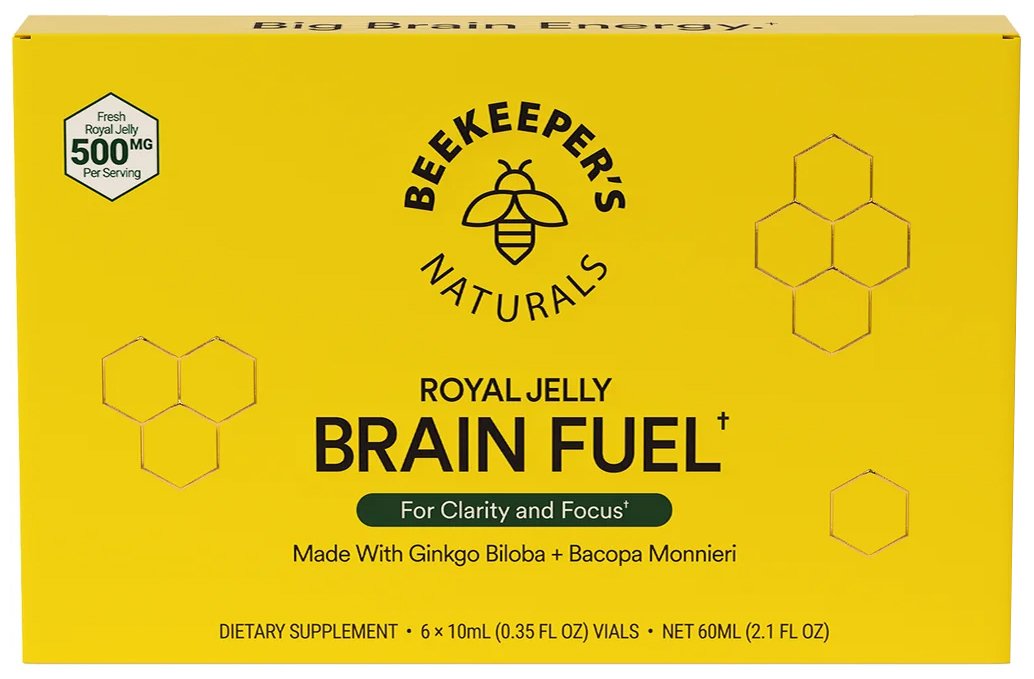 Beekeeper's Naturals Royal Jelly Brain Fuel Shop Herbs & Homeopathy