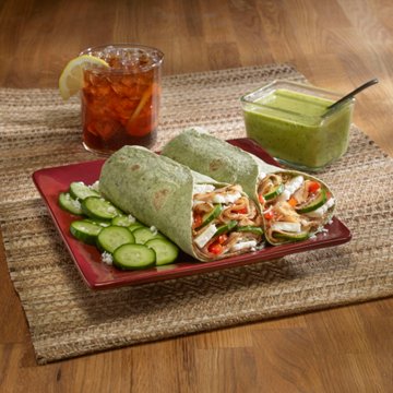 Ole Xtreme Wellness! Spinach & Herbs Tortilla Wraps, 8 ct