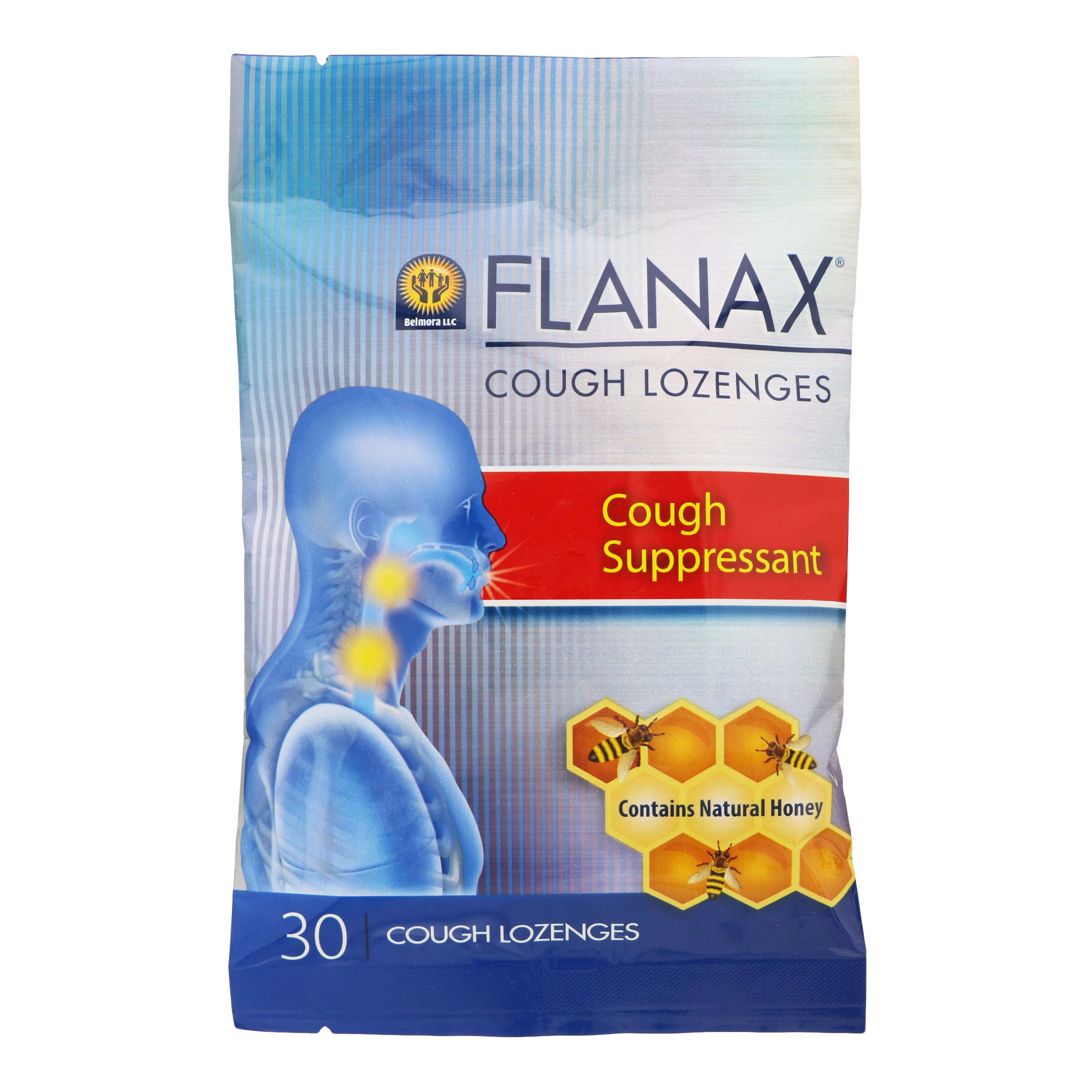 Flanax Natural Honey Cough Lozenges Shop Cough, Cold & Flu at HEB