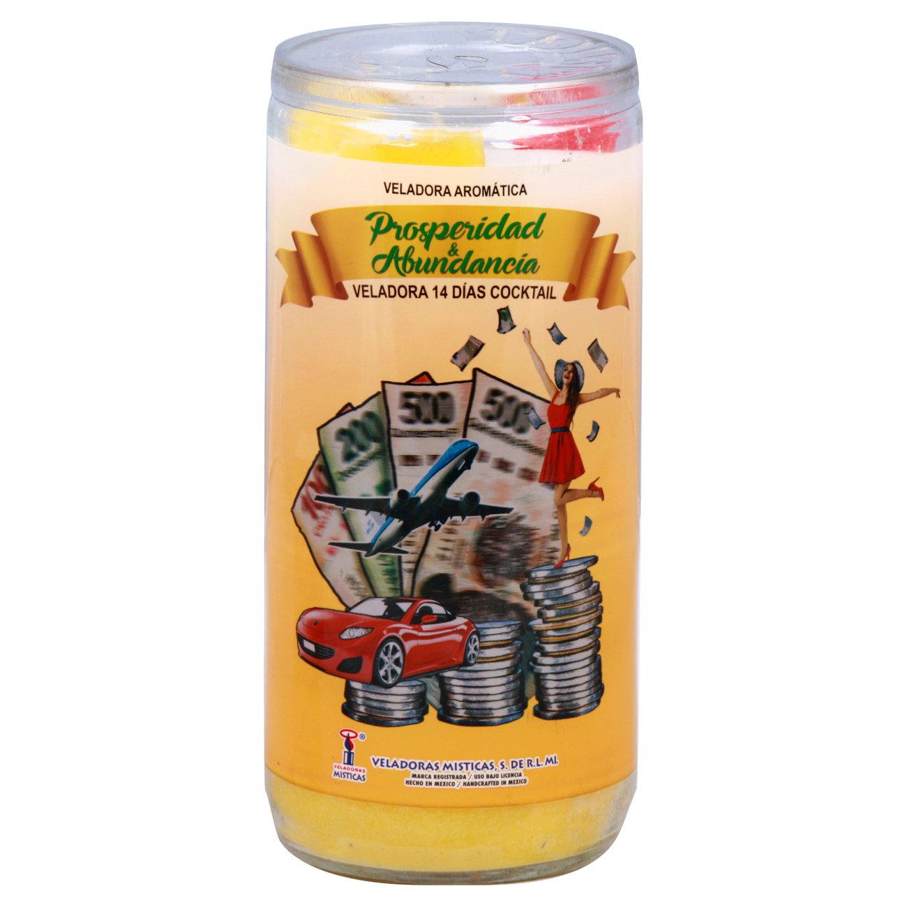 Brilux Prosperidad y Abundancia Candle Yellow Wax Shop Air