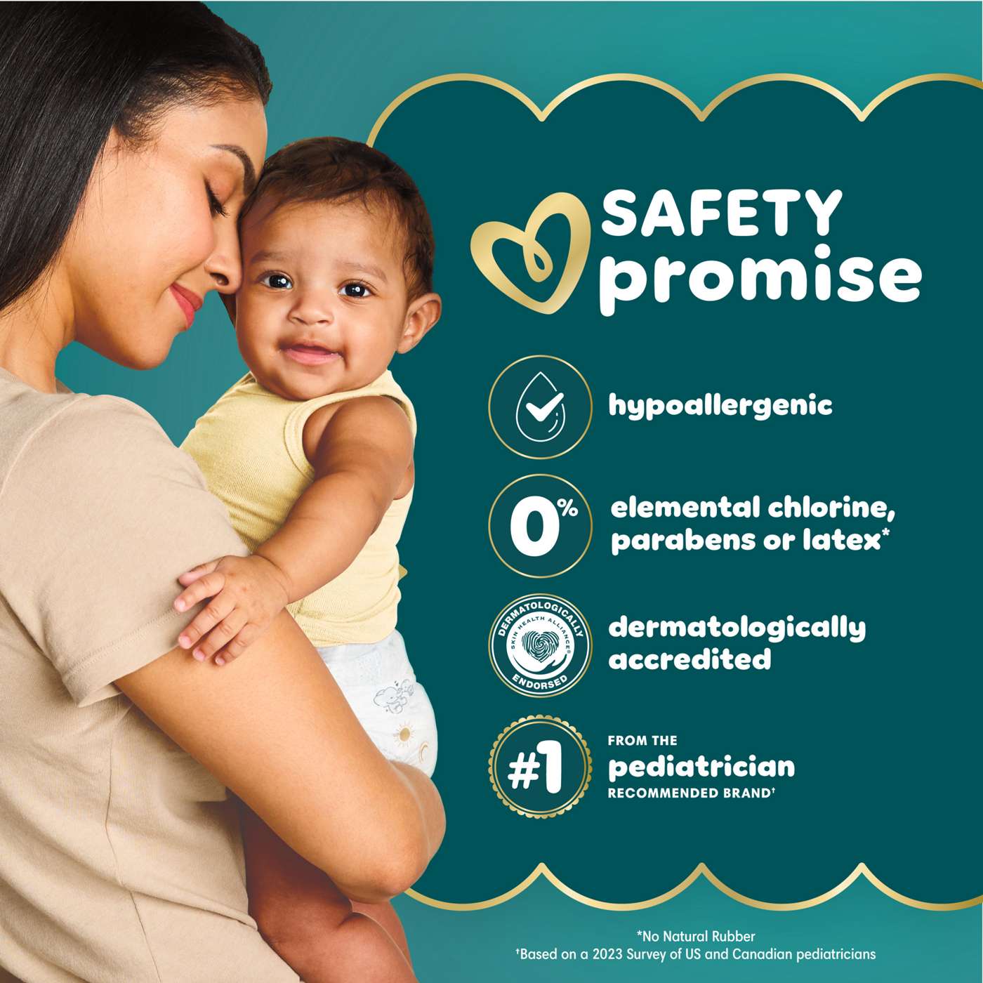 Pampers Swaddlers Baby Diapers - Newborn; image 4 of 10