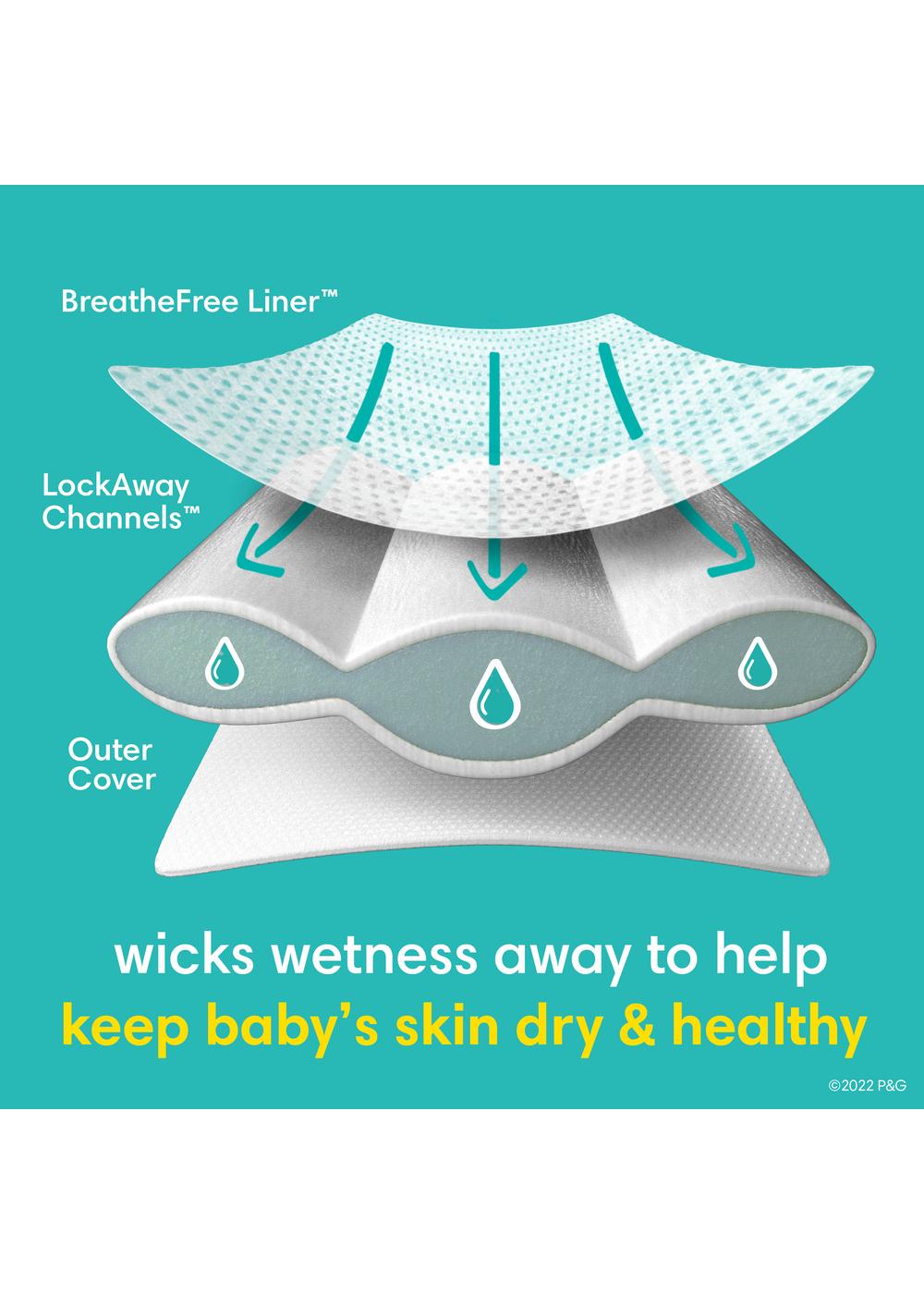 Pampers Swaddlers Baby Diapers - Size 6; image 5 of 8