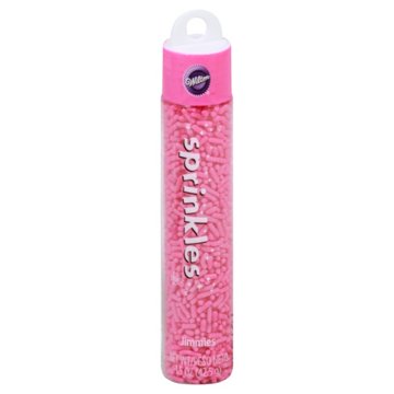 Wilton Hanging Pink Sprinkles, 1.50 oz