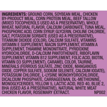 Meow Mix Tender Centers with Basted Bites, Chicken & Tuna Flavors, Dry Cat Food