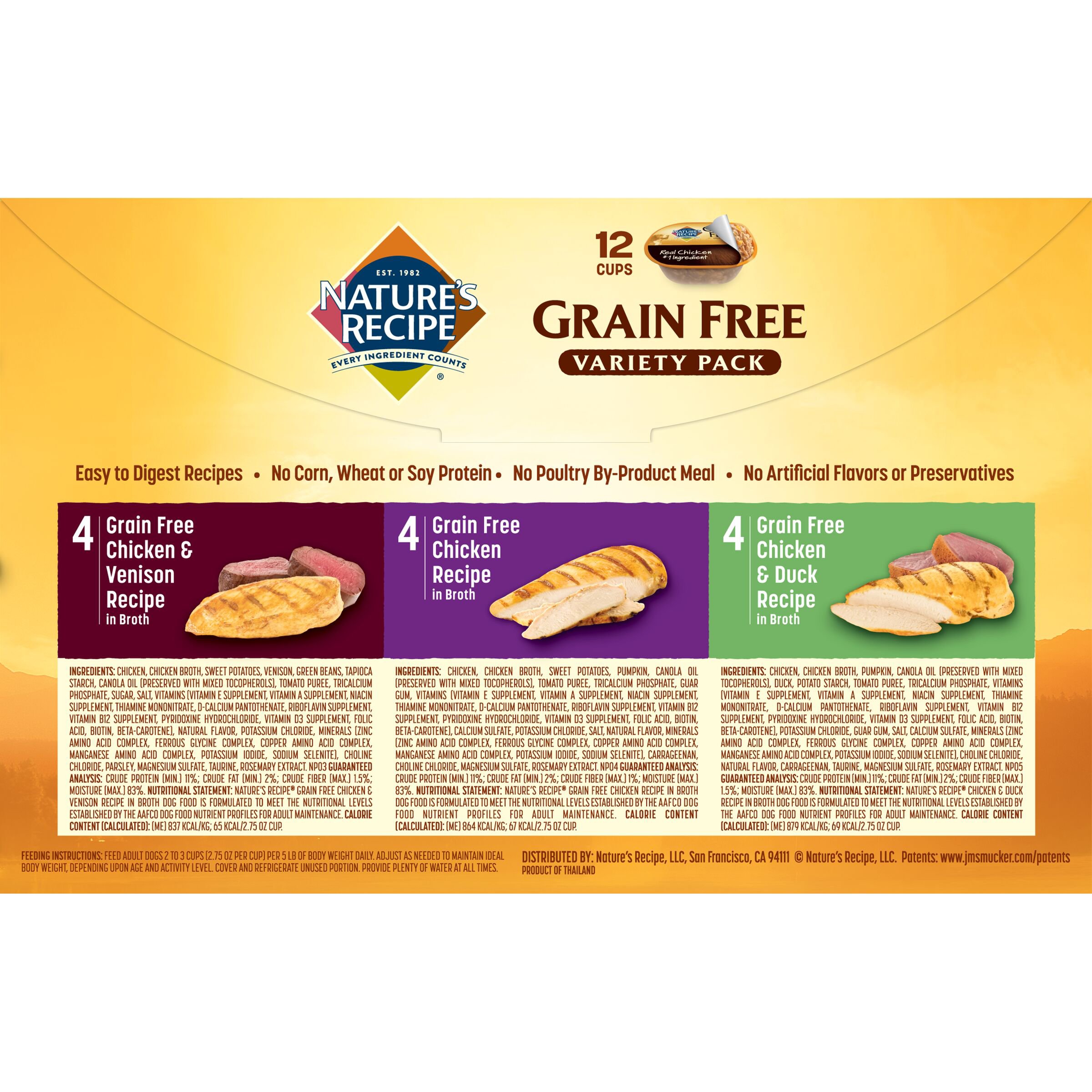 Nature recipe best sale grain free