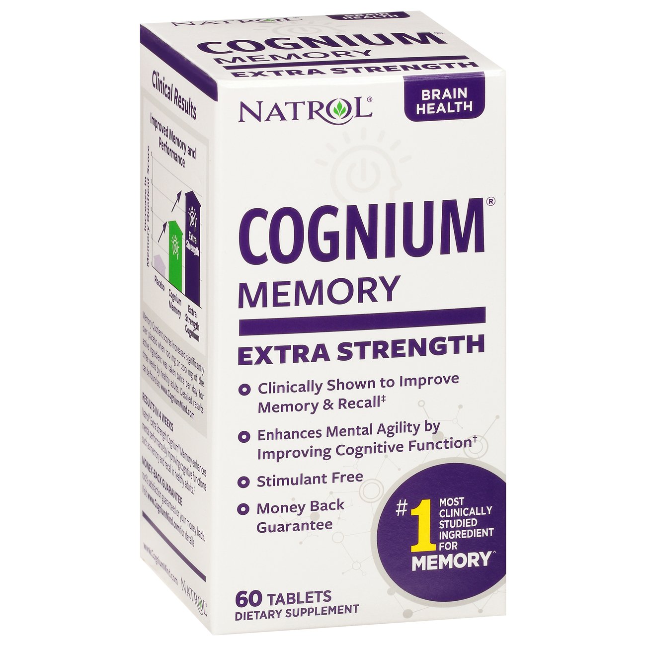 Natrol Cognium Extra Strength Tablets, 60 ct