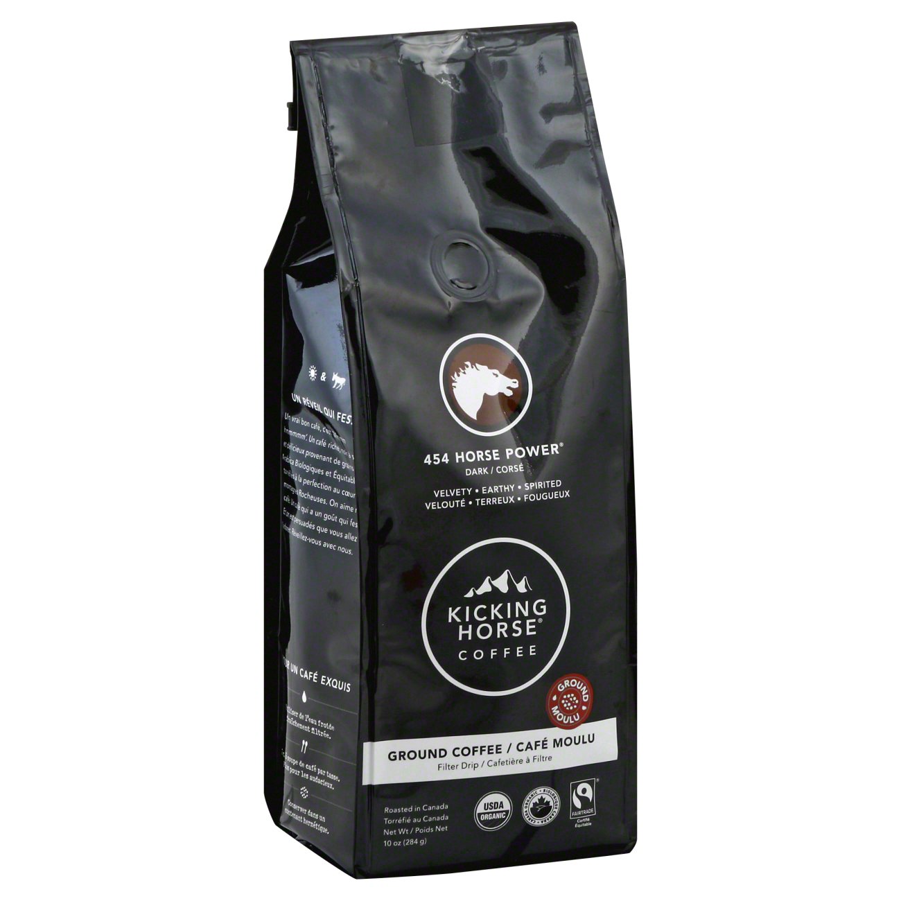 Kicking Horse 454 Horse Power Dark Roast Ground Coffee Shop Coffee at