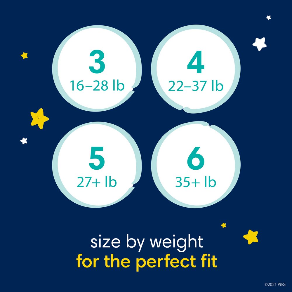 Swaddlers overnight size store 6