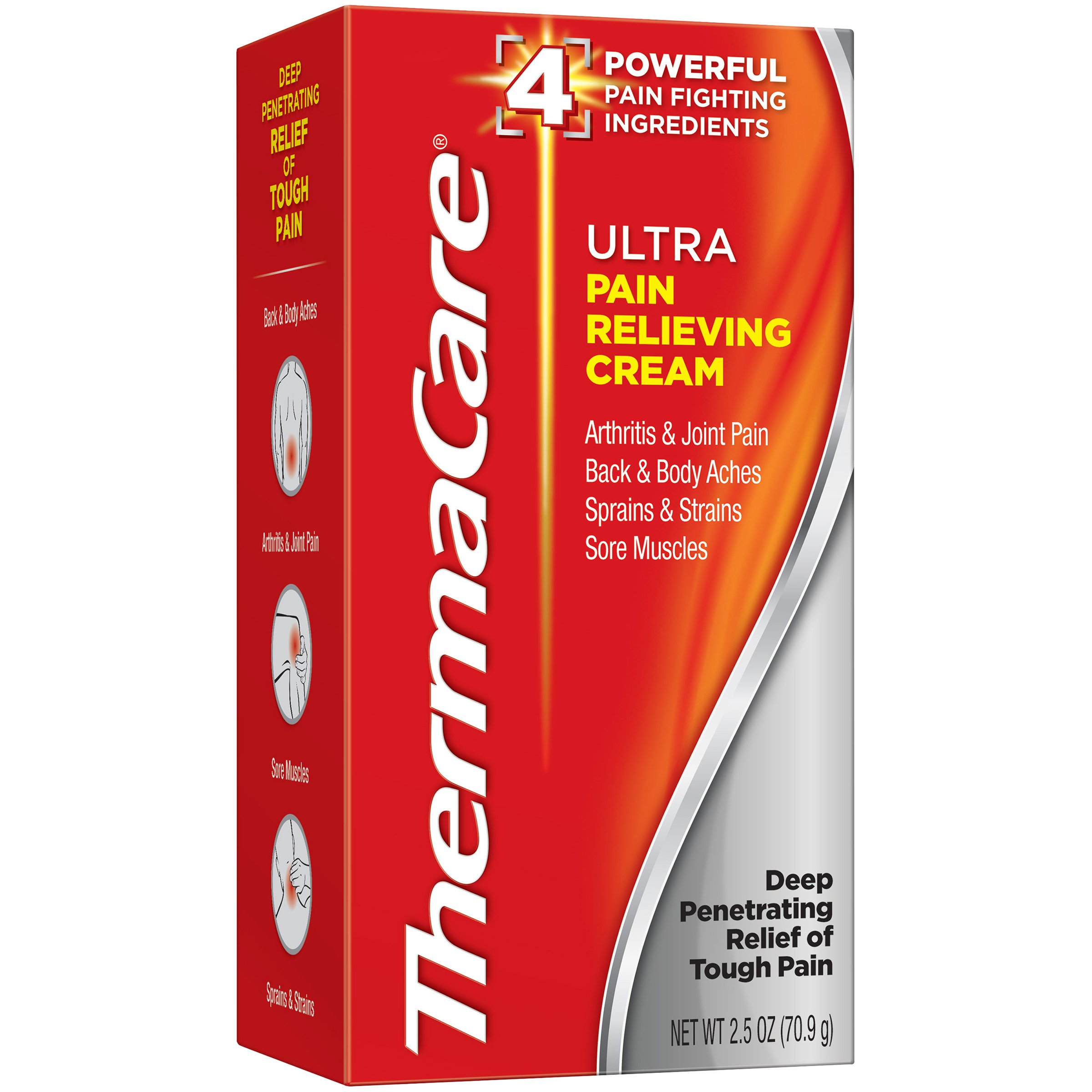 ThermaCare Ultra Pain Relieving Cream Shop Muscle & Joint Pain at HEB