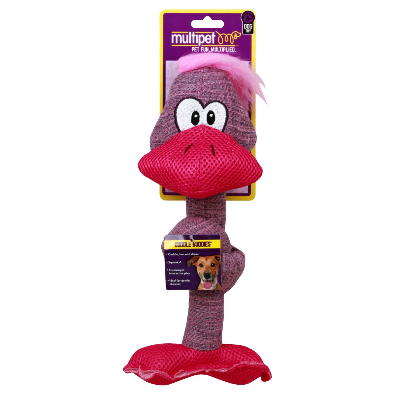multipet duck dog toy