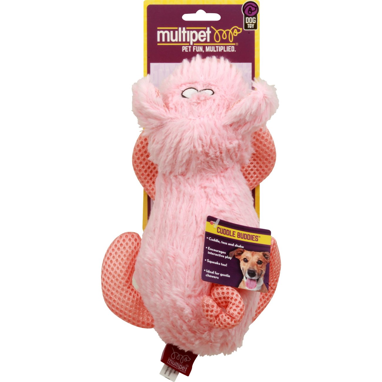cuddle buddy dog toy