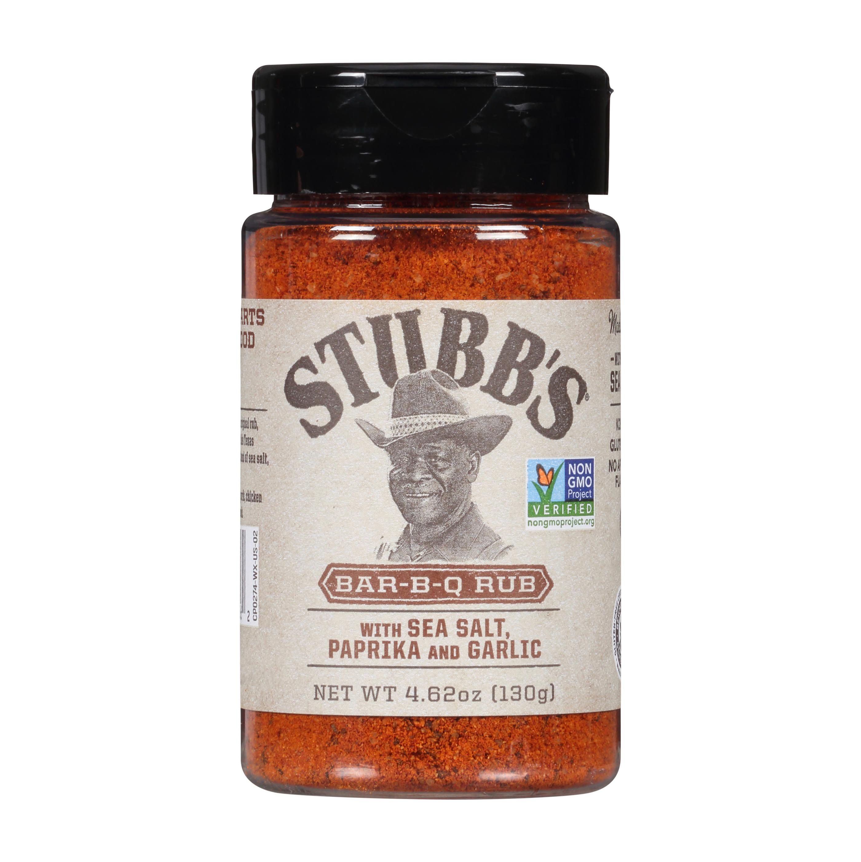 Stubb's BBQ Rub with Sea Salt Paprika and Garlic - Shop Spices & Seasonings  at H-E-B