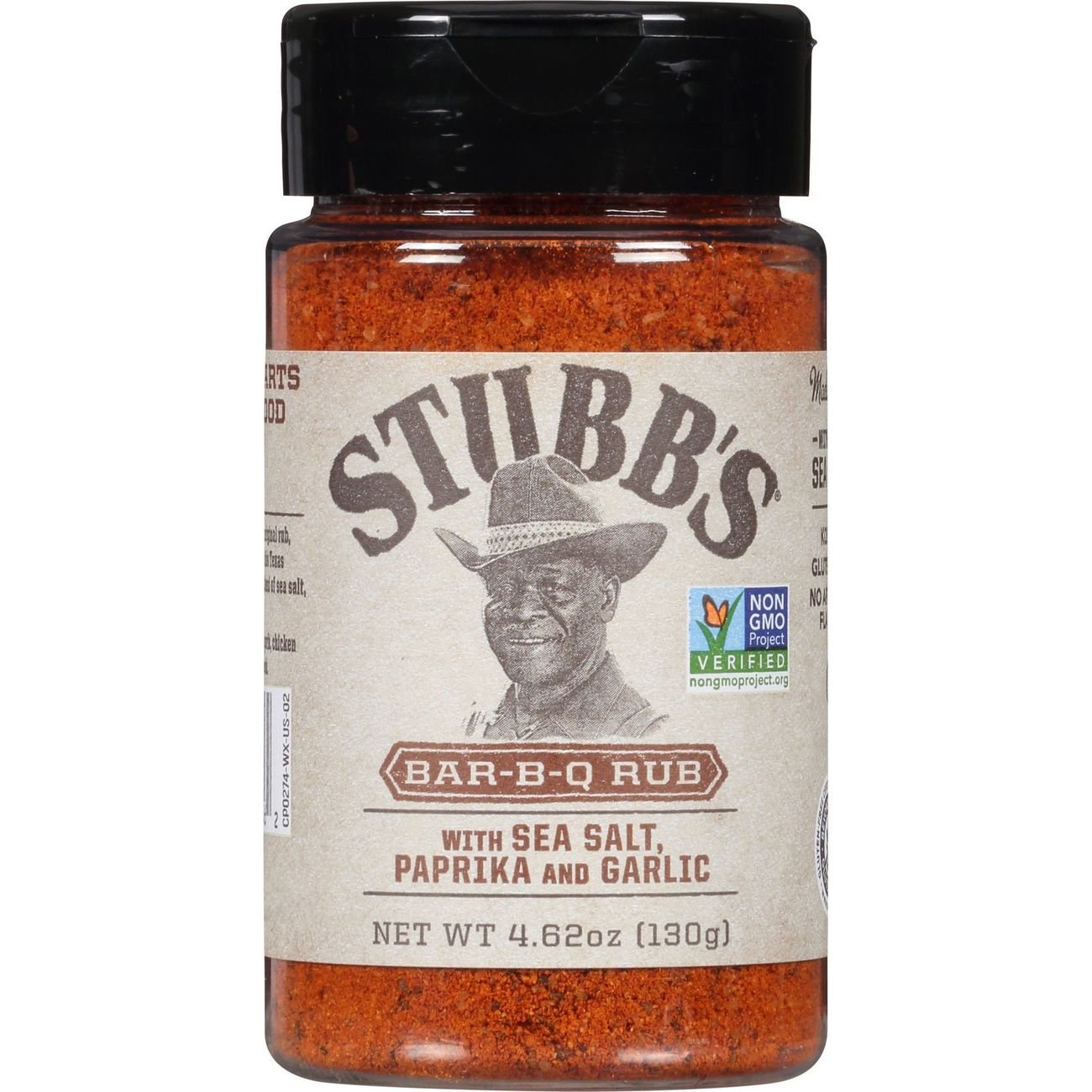 Stubb's BBQ Rub with Sea Salt Paprika and Garlic
